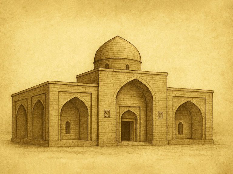 Primera Construccion del Santuario del Imam Ali